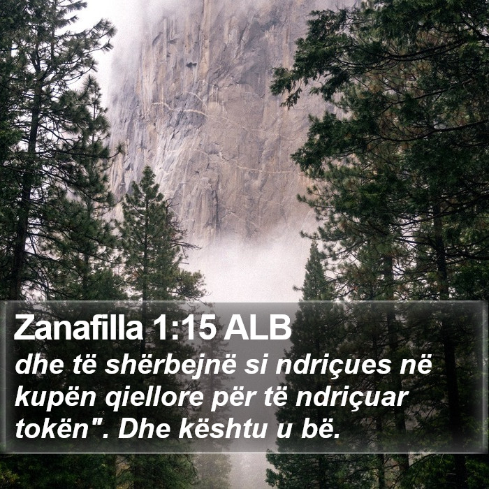 Zanafilla 1:15 ALB Bible Study