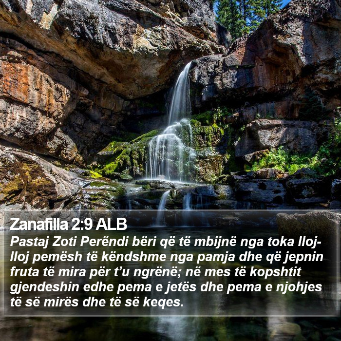 Zanafilla 2:9 ALB Bible Study