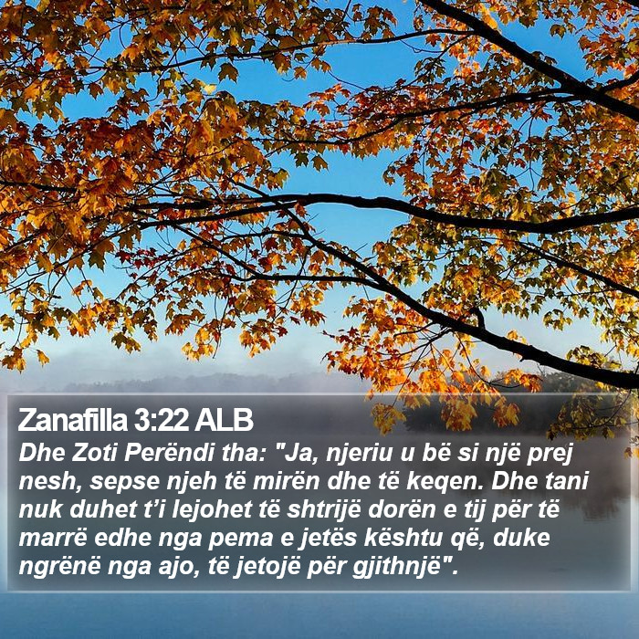 Zanafilla 3:22 ALB Bible Study