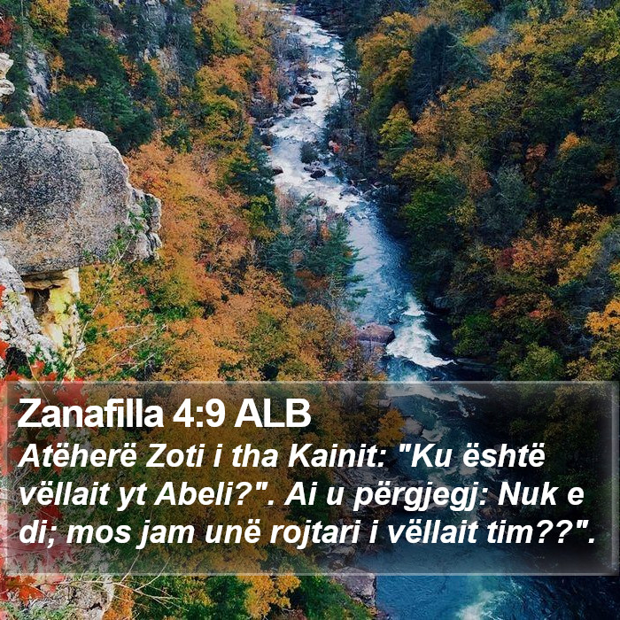 Zanafilla 4:9 ALB Bible Study