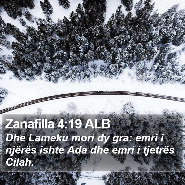 Zanafilla 4:19 ALB Bible Study