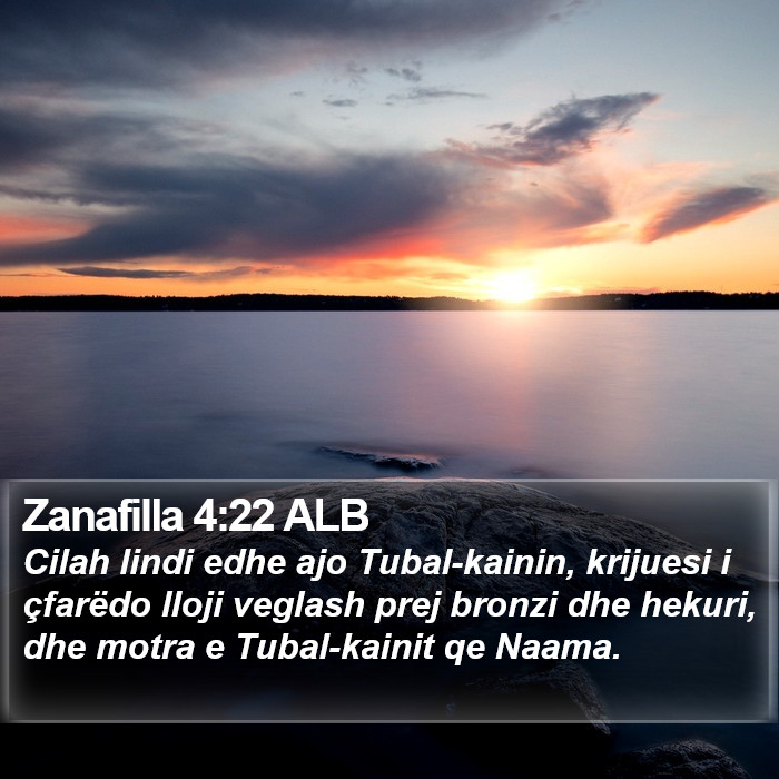 Zanafilla 4:22 ALB Bible Study