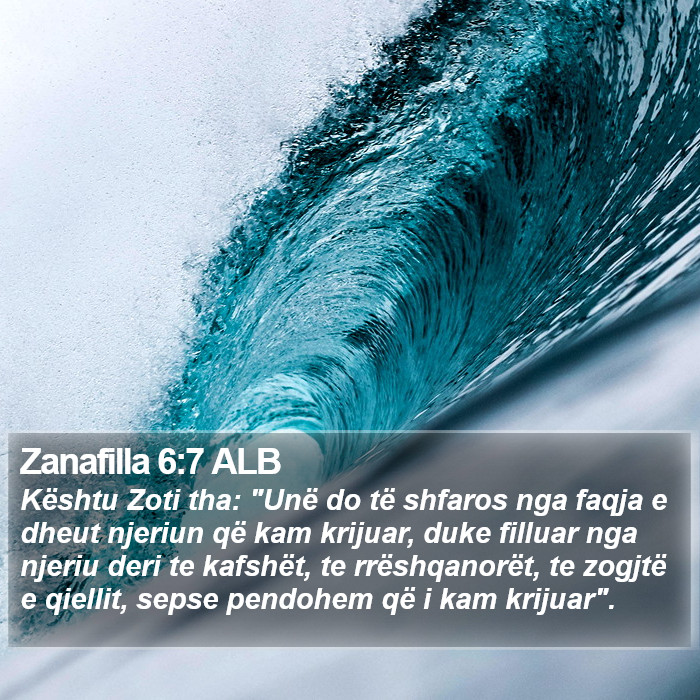 Zanafilla 6:7 ALB Bible Study