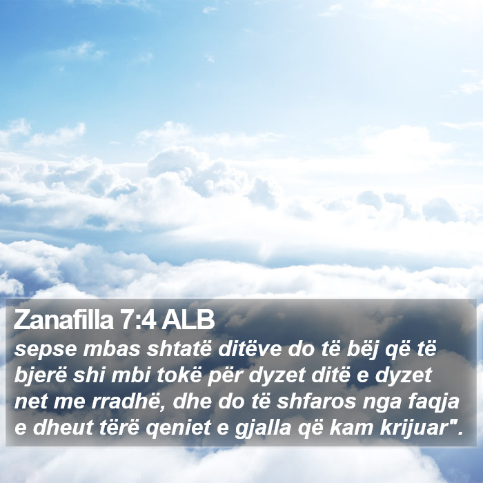 Zanafilla 7:4 ALB Bible Study