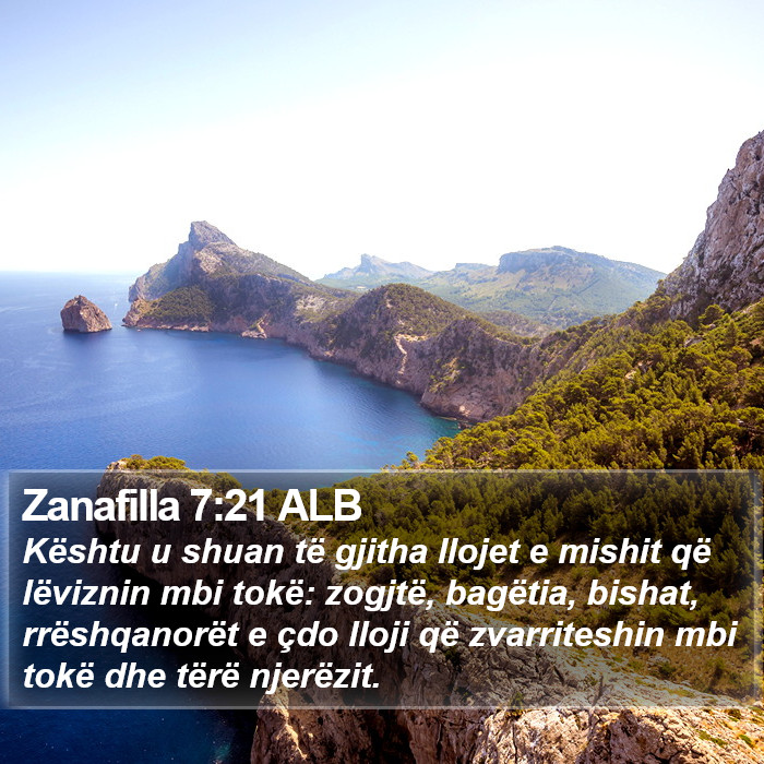 Zanafilla 7:21 ALB Bible Study