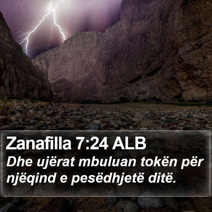 Zanafilla 7:24 ALB Bible Study