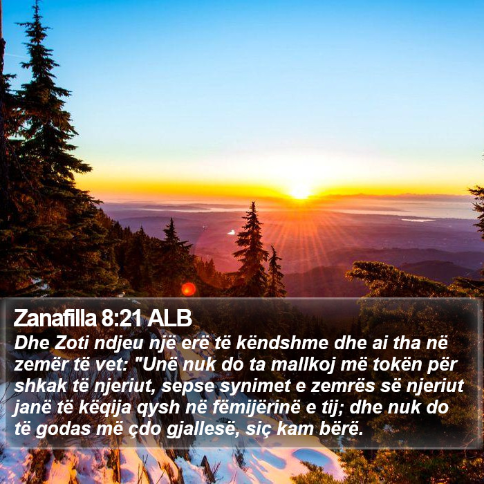 Zanafilla 8:21 ALB Bible Study