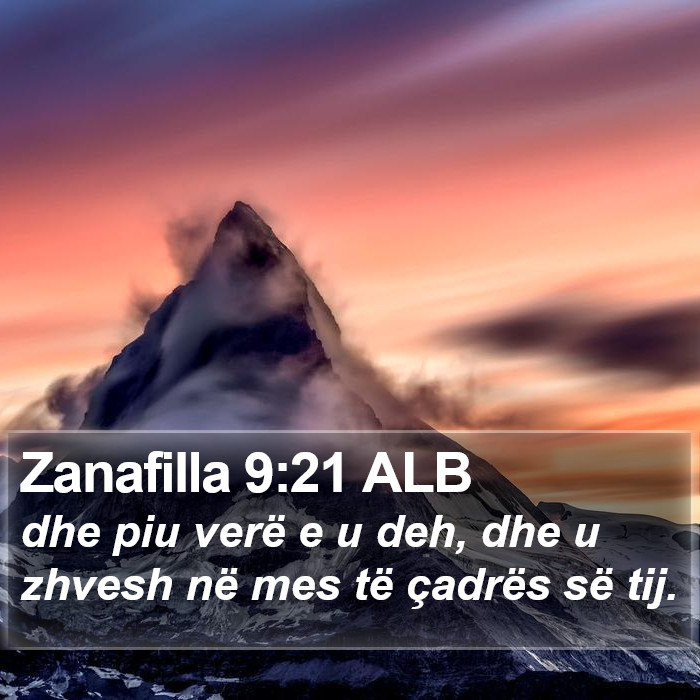 Zanafilla 9:21 ALB Bible Study