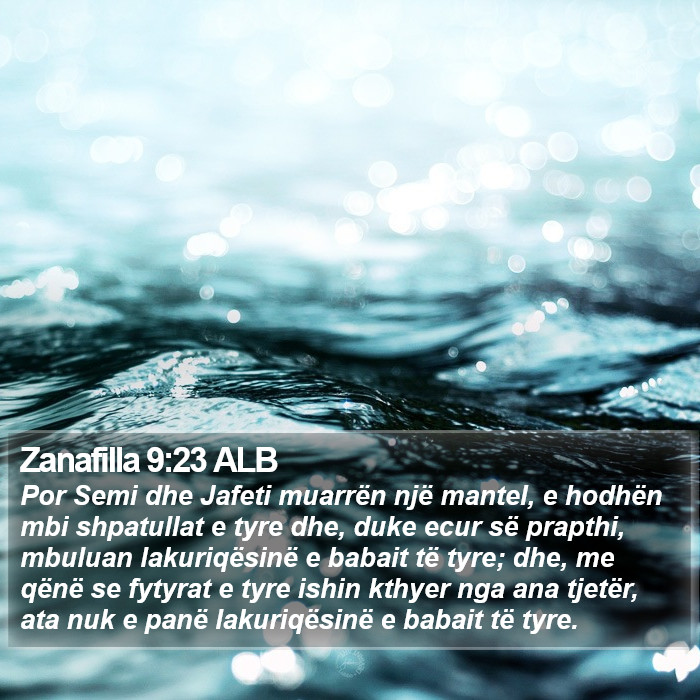 Zanafilla 9:23 ALB Bible Study