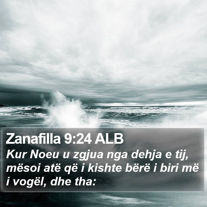 Zanafilla 9:24 ALB Bible Study