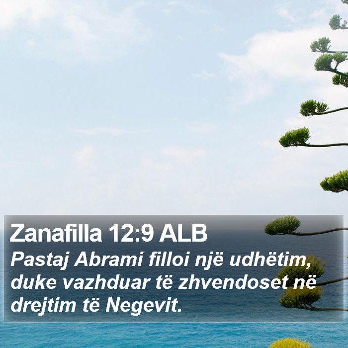 Zanafilla 12:9 ALB Bible Study