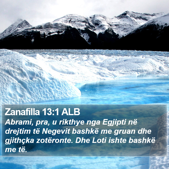 Zanafilla 13:1 ALB Bible Study