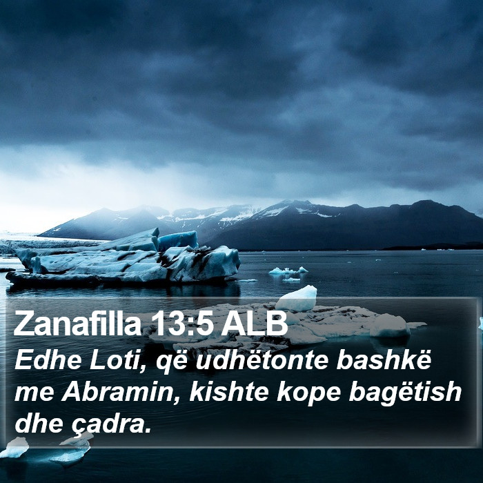 Zanafilla 13:5 ALB Bible Study