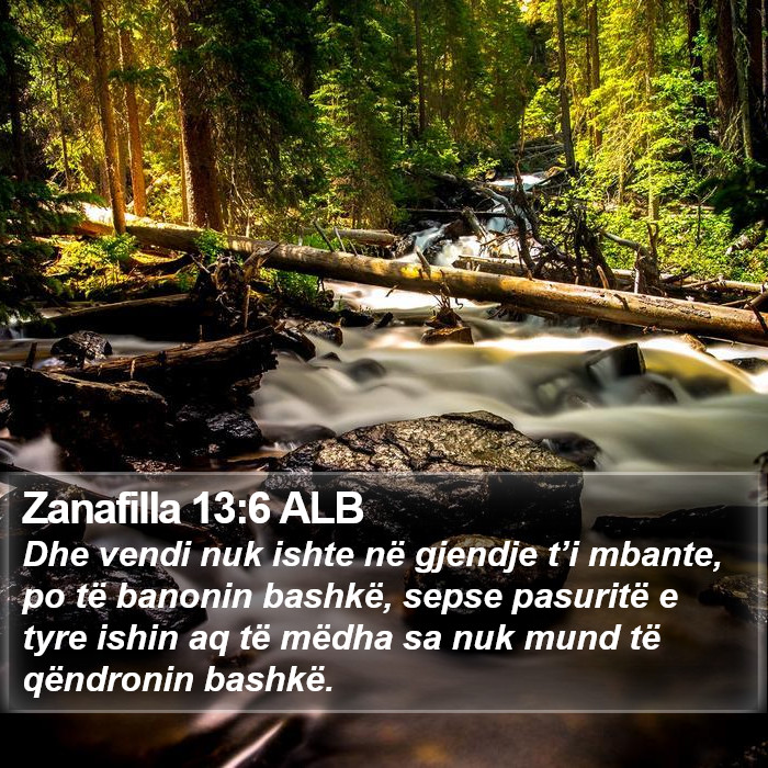 Zanafilla 13:6 ALB Bible Study