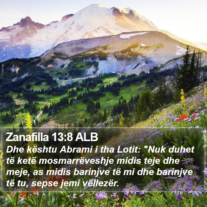 Zanafilla 13:8 ALB Bible Study