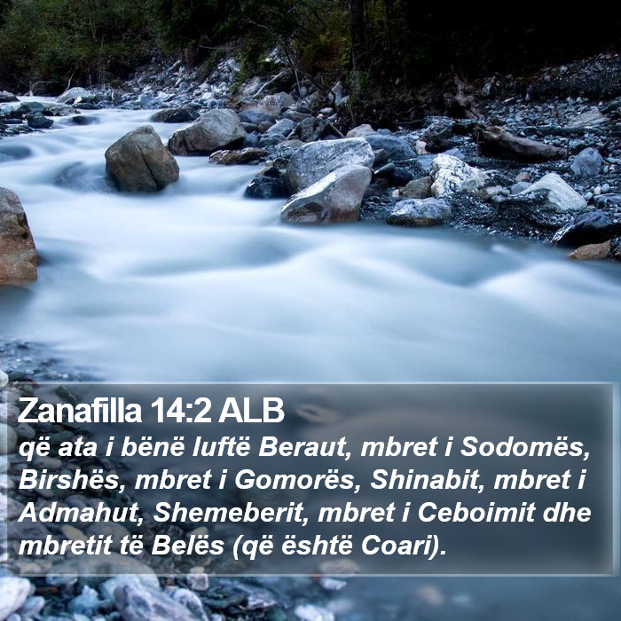 Zanafilla 14:2 ALB Bible Study