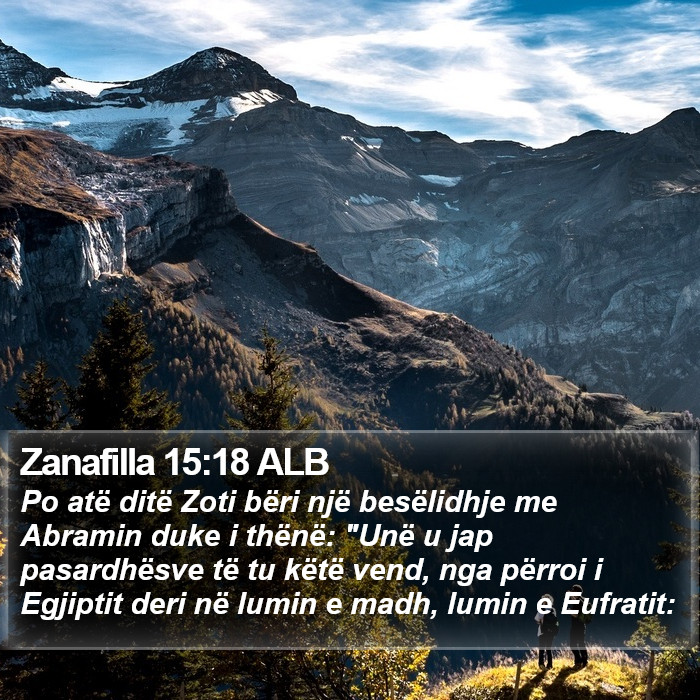 Zanafilla 15:18 ALB Bible Study