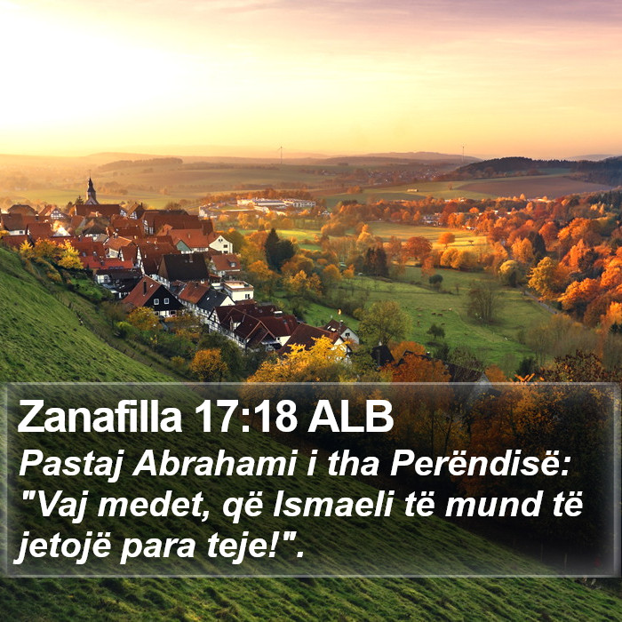 Zanafilla 17:18 ALB Bible Study