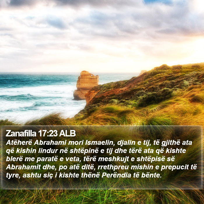 Zanafilla 17:23 ALB Bible Study