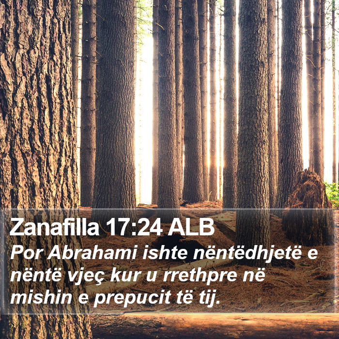 Zanafilla 17:24 ALB Bible Study