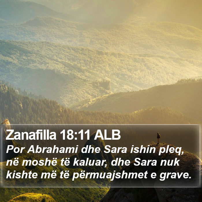 Zanafilla 18:11 ALB Bible Study