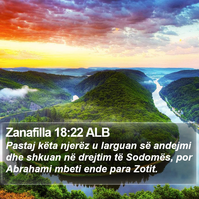 Zanafilla 18:22 ALB Bible Study