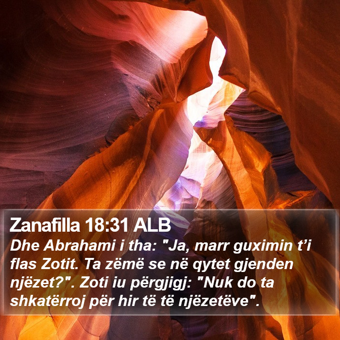 Zanafilla 18:31 ALB Bible Study