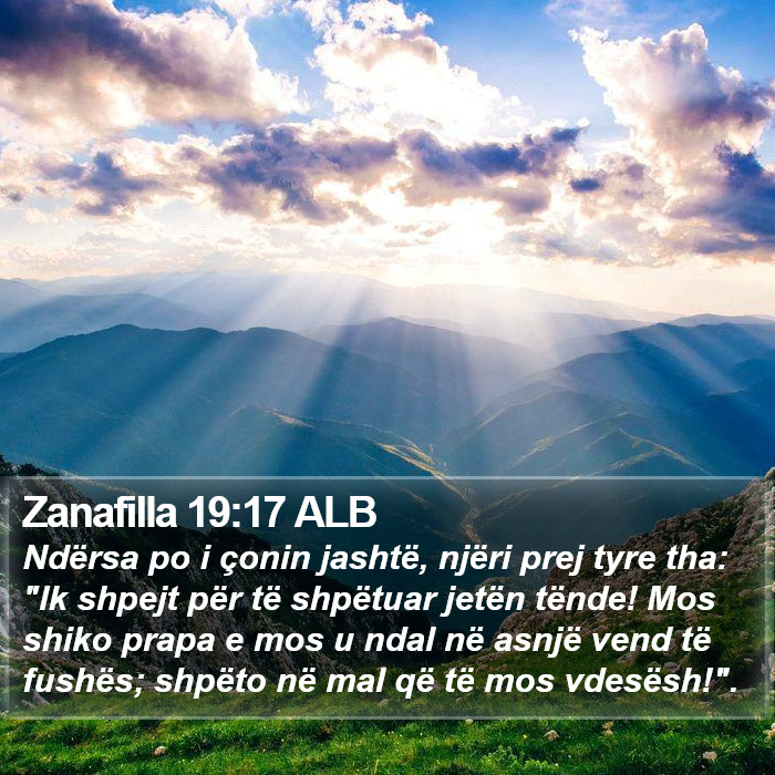Zanafilla 19:17 ALB Bible Study