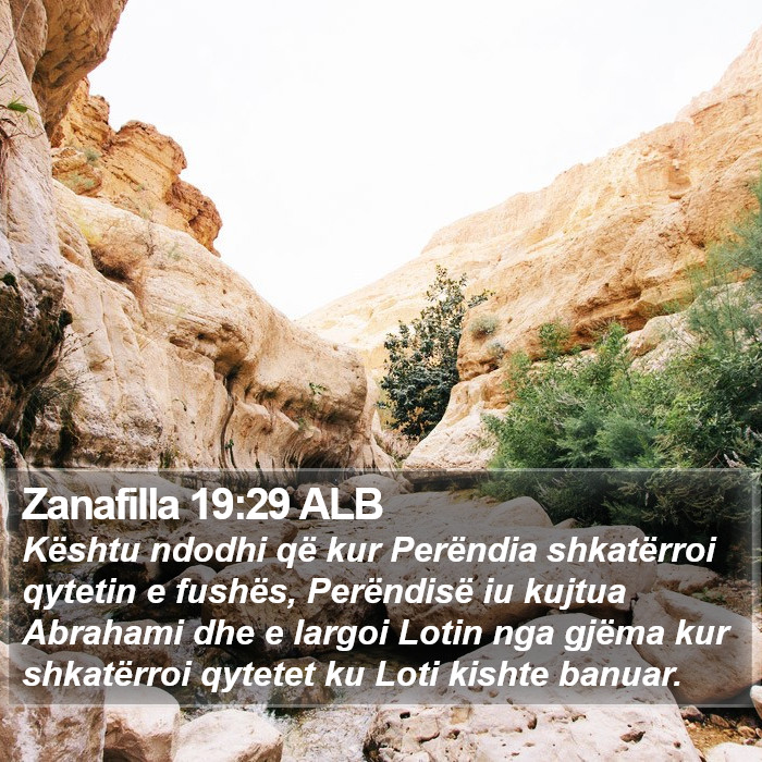 Zanafilla 19:29 ALB Bible Study