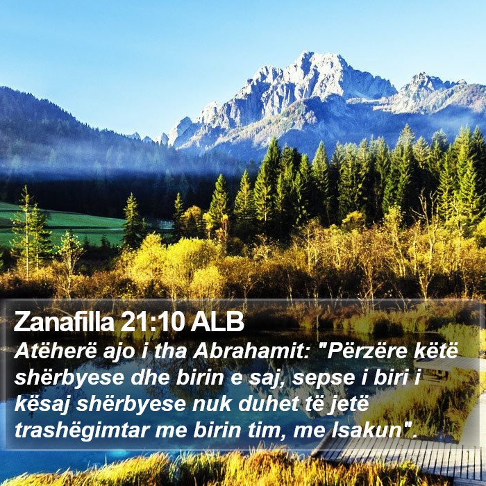 Zanafilla 21:10 ALB Bible Study