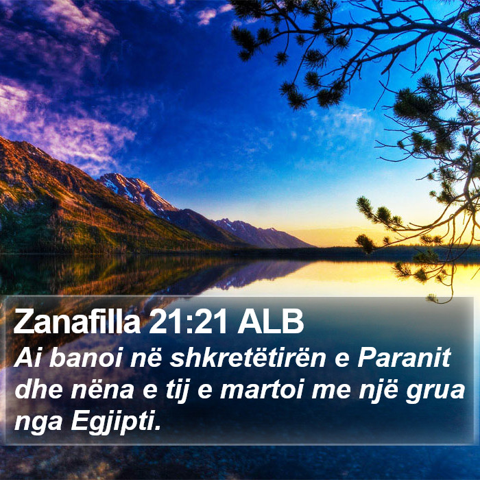 Zanafilla 21:21 ALB Bible Study