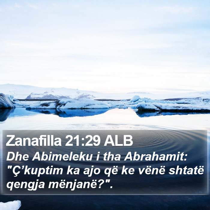 Zanafilla 21:29 ALB Bible Study