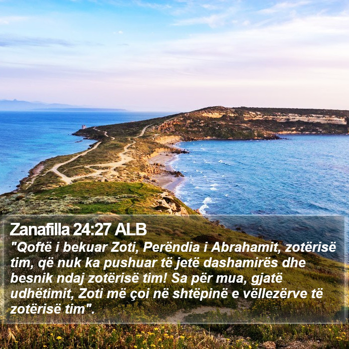 Zanafilla 24:27 ALB Bible Study