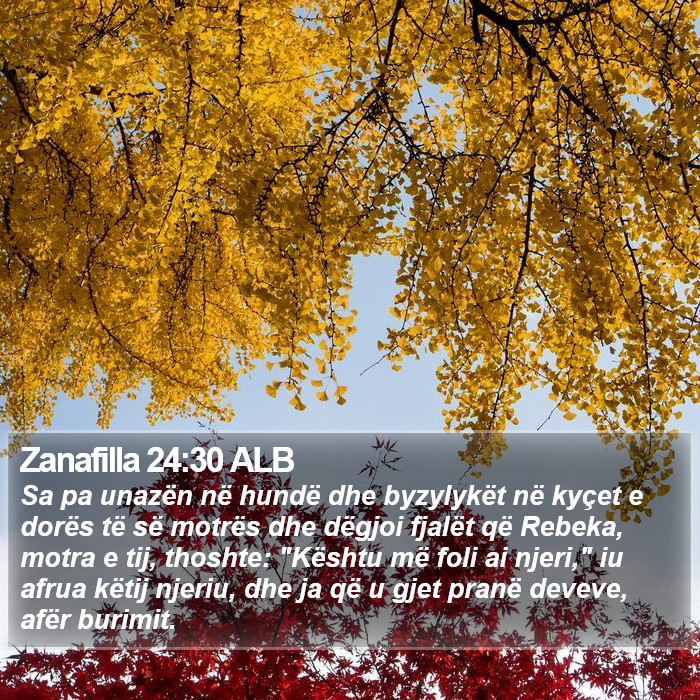 Zanafilla 24:30 ALB Bible Study