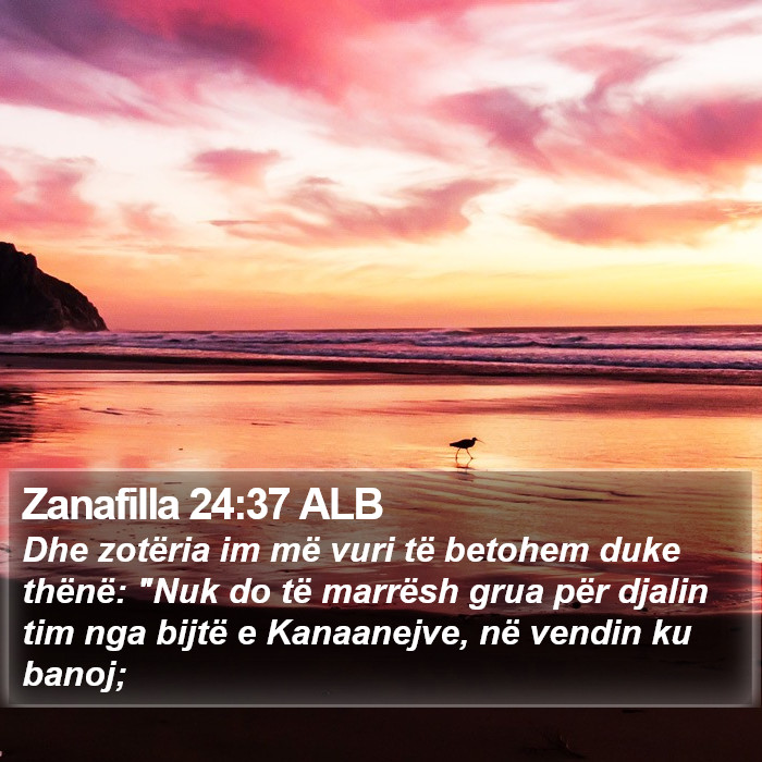 Zanafilla 24:37 ALB Bible Study