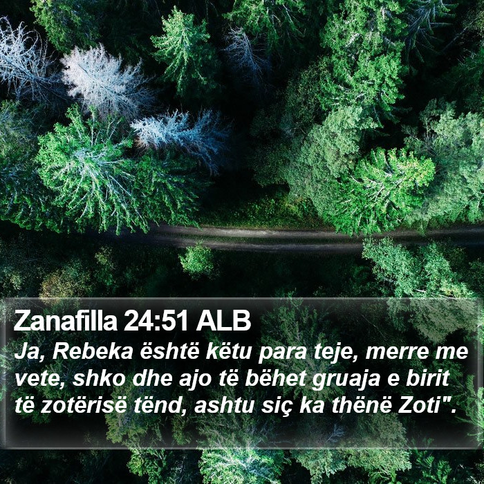 Zanafilla 24:51 ALB Bible Study