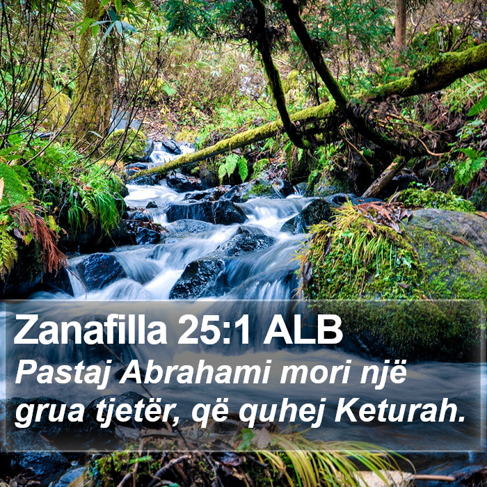 Zanafilla 25:1 ALB Bible Study