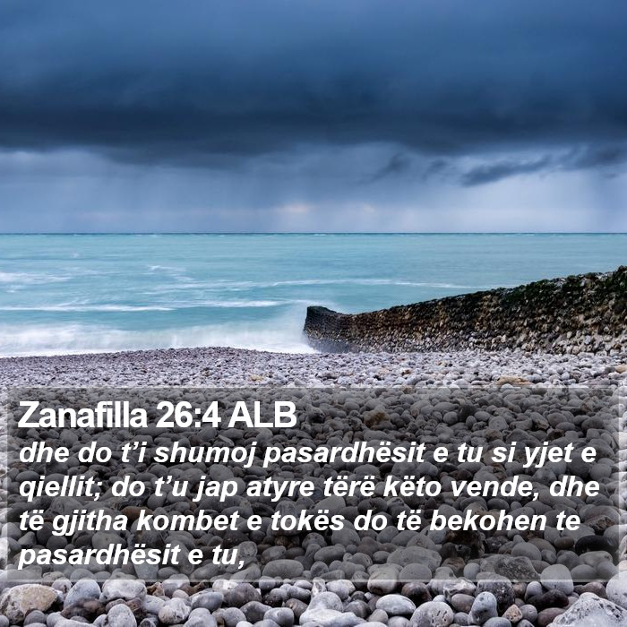 Zanafilla 26:4 ALB Bible Study