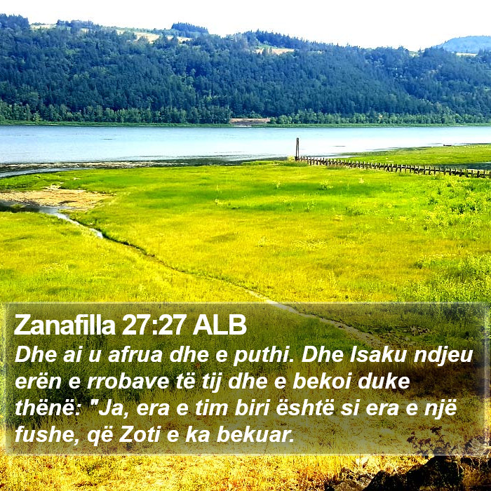 Zanafilla 27:27 ALB Bible Study