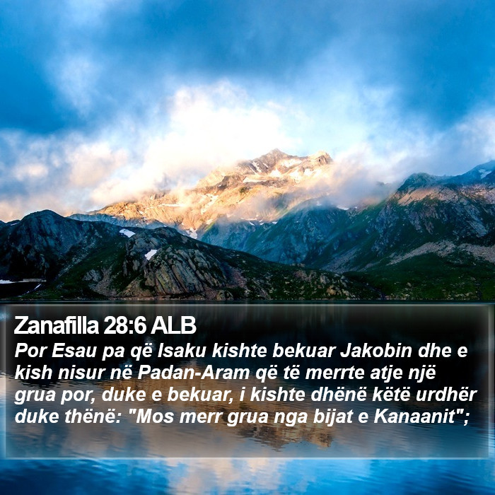 Zanafilla 28:6 ALB Bible Study