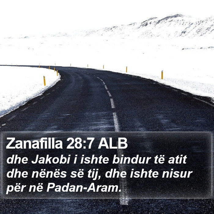 Zanafilla 28:7 ALB Bible Study