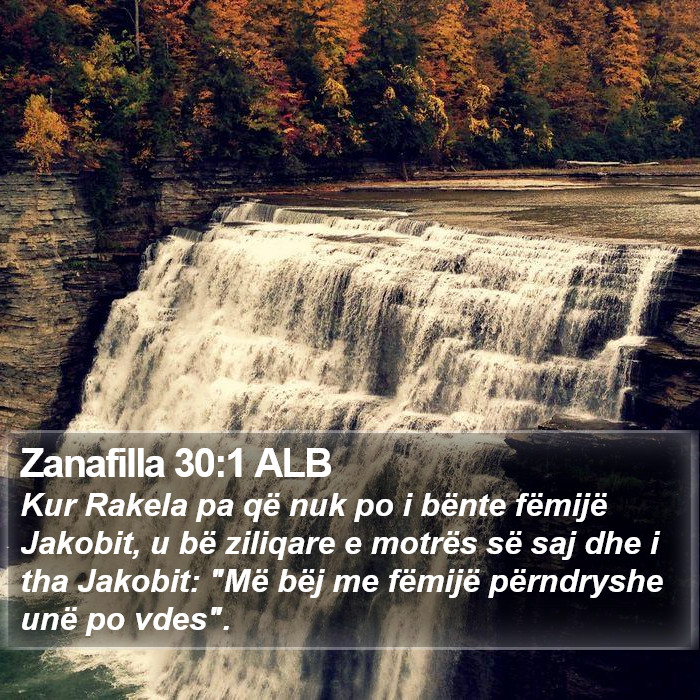 Zanafilla 30:1 ALB Bible Study