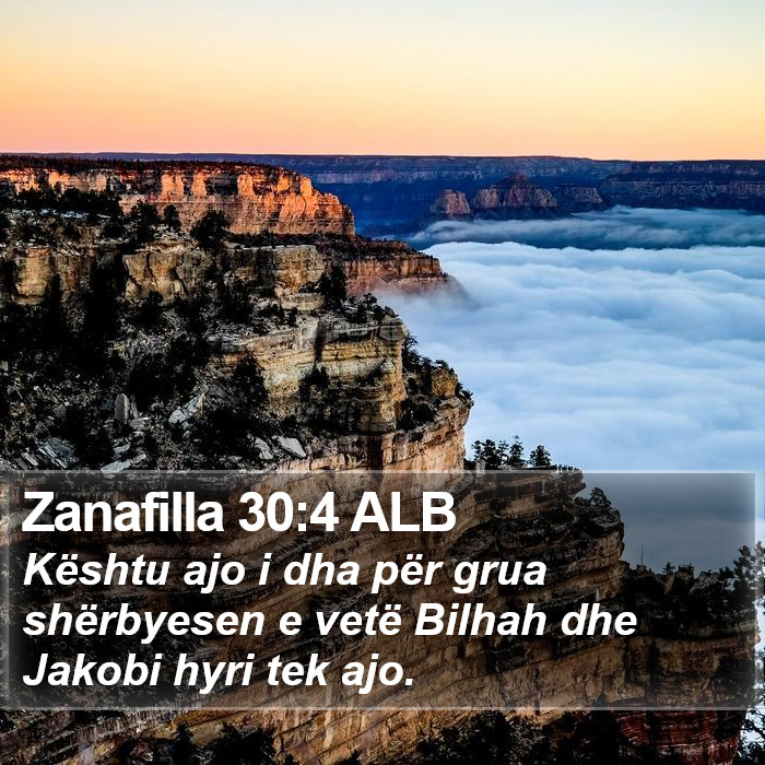 Zanafilla 30:4 ALB Bible Study