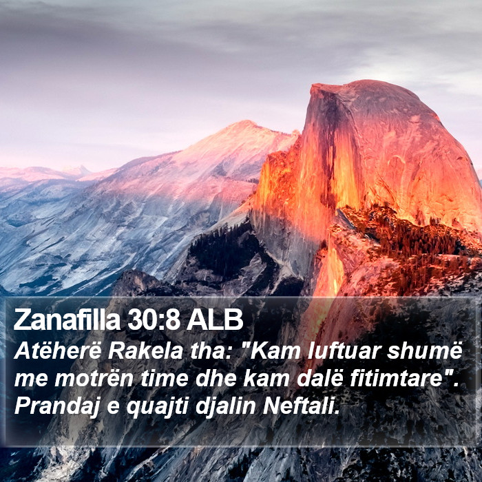 Zanafilla 30:8 ALB Bible Study