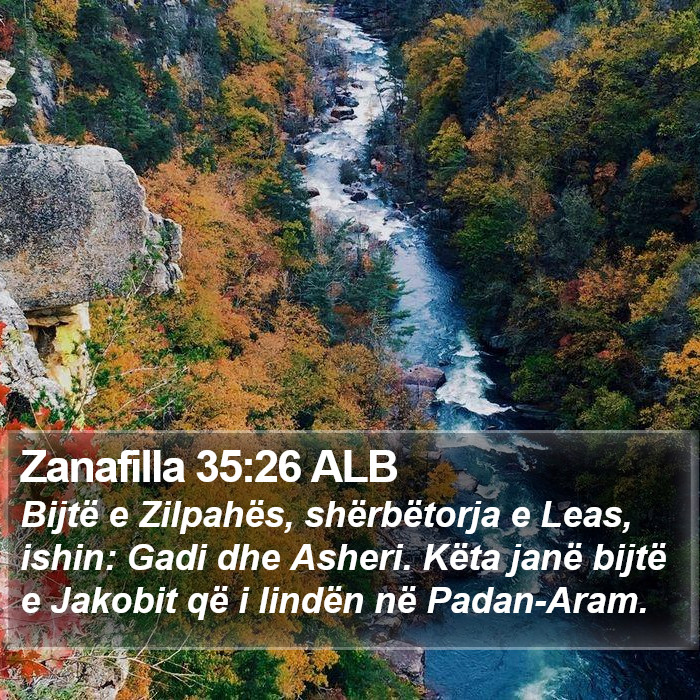 Zanafilla 35:26 ALB Bible Study