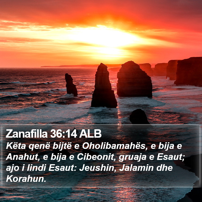 Zanafilla 36:14 ALB Bible Study