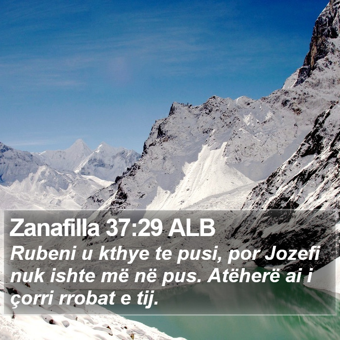 Zanafilla 37:29 ALB Bible Study