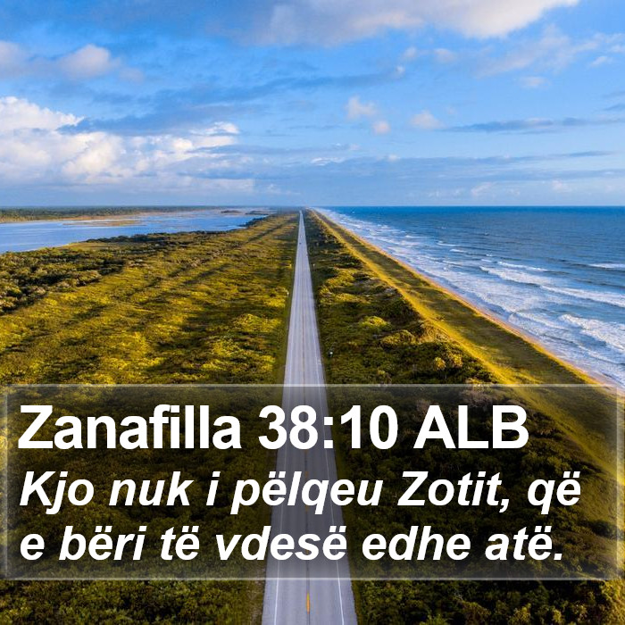 Zanafilla 38:10 ALB Bible Study