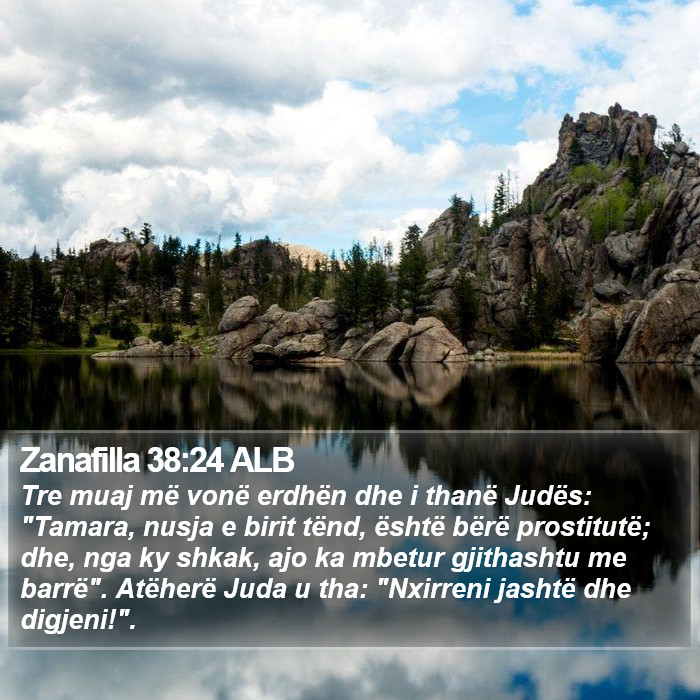 Zanafilla 38:24 ALB Bible Study