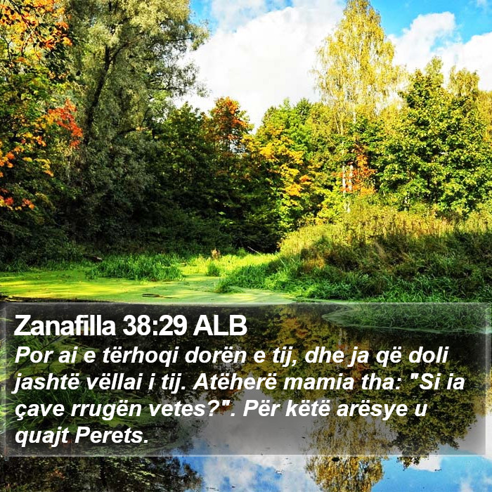 Zanafilla 38:29 ALB Bible Study